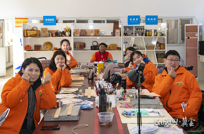 長城播報 直通冬殘奧丨同心冬殘奧 巧手繪未來 麥秸畫